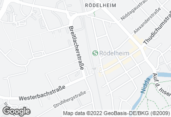 Karte mit Standort von Der Bäcker Eifler - Breitlacherstraße REWE