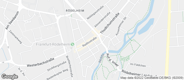 Karte mit Standort von Der Bäcker Eifler -  Radilostraße