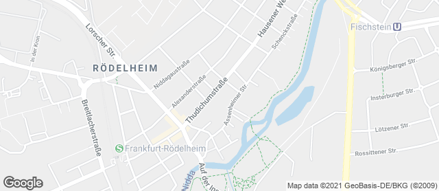 Karte mit Standort von Bäckerei und Konditorei Huck GmbH