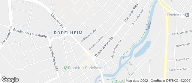 Karte mit Standort von Bäckerei und Konditorei Huck GmbH