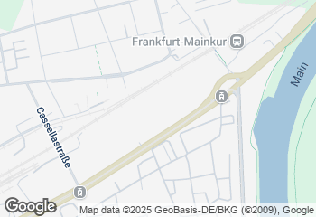 Karte mit Standort von Der Bäcker Eifler - Frankfurt Bauhaus