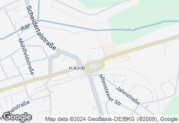 Karte mit Standort von Bäcker Karl / Wochenmarkt Taunusstein - Hahn