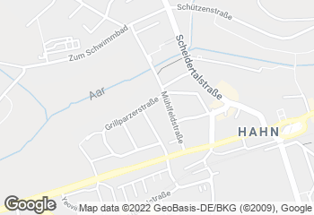 Karte mit Standort von Bäcker Huth