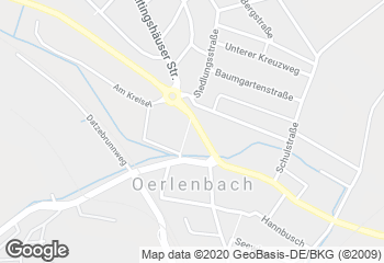 Karte mit Standort von Bäckerei Karch
