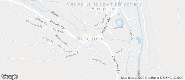 Karte mit Standort von Bäckerei Kleespies