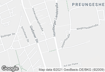 Karte mit Standort von Der Bäcker Eifler -  Homburger Landstraße