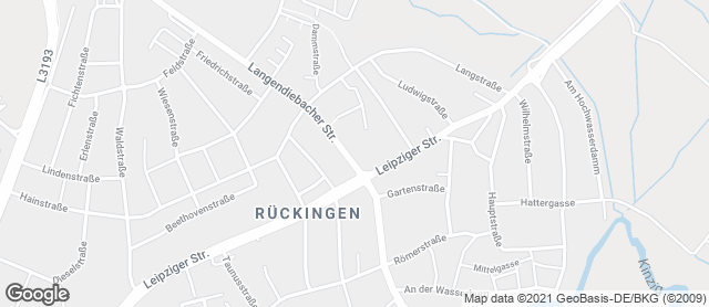 Karte mit Standort von Philippi´s Backstube, Fachgeschäft Erlensee