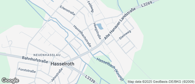 Karte mit Standort von Bäckerei Kunzmann