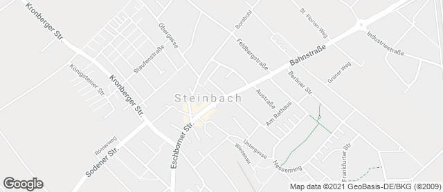 Karte mit Standort von Bäckerei Flach