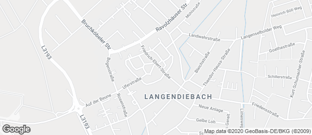 Karte mit Standort von Bretag Achim Bäckerei