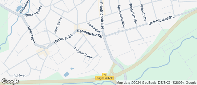 Karte mit Standort von Bäckerei Naumann  REWE