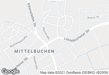 Karte mit Standort von Bäckerei/Konditorei Ohl