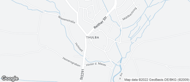 Karte mit Standort von Bäckerei Schwab im Lebensmittelgeschäft Kolb in THULBA