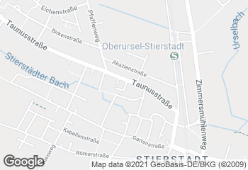 Karte mit Standort von Bäckerei Gangel