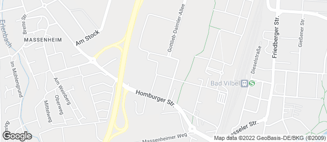 Karte mit Standort von Der Bäcker Eifler - Bad Vilbel Rodheimer Straße