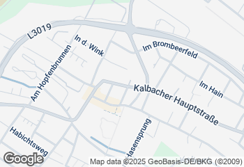 Karte mit Standort von Bäckerei Gangel