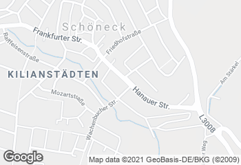 Karte mit Standort von Bäckerei/Konditorei Ohl