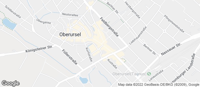 Karte mit Standort von Der Bäcker Eifler - Oberursel