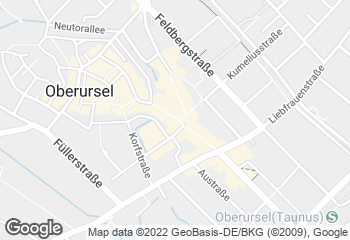 Karte mit Standort von Der Bäcker Eifler - Oberursel