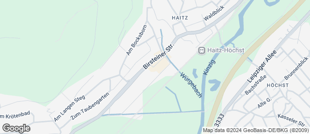 Karte mit Standort von Bäckerei Naumann