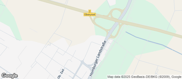 Karte mit Standort von Der Bäcker Eifler - Oberursel Toom Baumarkt