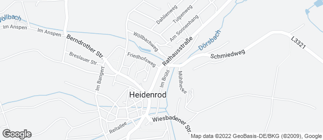 Karte mit Standort von Laufenselden-Rathausstraße