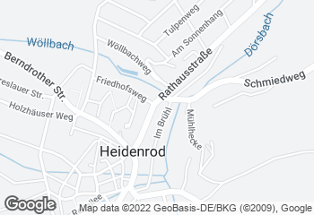 Karte mit Standort von Laufenselden-Rathausstraße
