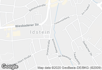 Karte mit Standort von Lamshöft Bäckerei Conditorei u. Café Bäckerei