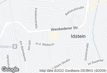 Karte mit Standort von Bäckerei "Die Lohners" - Idstein