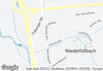Karte mit Standort von Landbäckerei Gagel