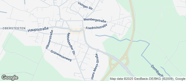 Karte mit Standort von Der Bäcker Eifler - Oberstedten