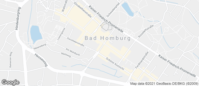 Karte mit Standort von Bäckerei und Konditorei Huck GmbH
