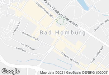 Karte mit Standort von Bäckerei und Konditorei Huck GmbH