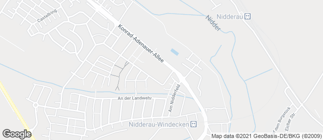 Karte mit Standort von Philippi´s Backstube im Nidder-Forum