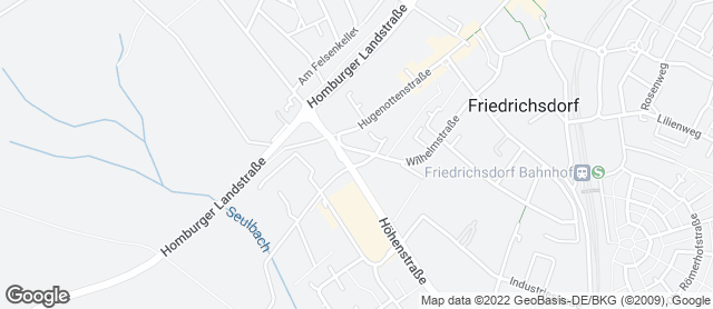 Karte mit Standort von Der Bäcker Eifler - Friedrichsdorf REWE