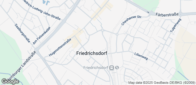 Karte mit Standort von Der Bäcker Eifler - Friedrichsdorf REWE