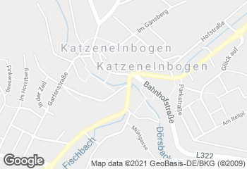 Karte mit Standort von Landbäckerei Zorn