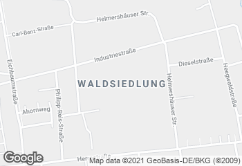 Karte mit Standort von Bäckerei Heid
