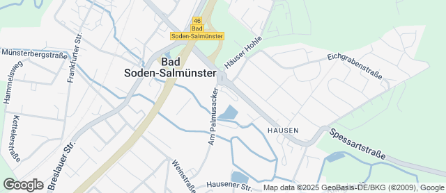 Karte mit Standort von Bäckerei Happ GmbH & Co. KG