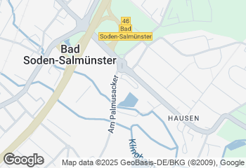 Karte mit Standort von Bäckerei Happ GmbH & Co. KG