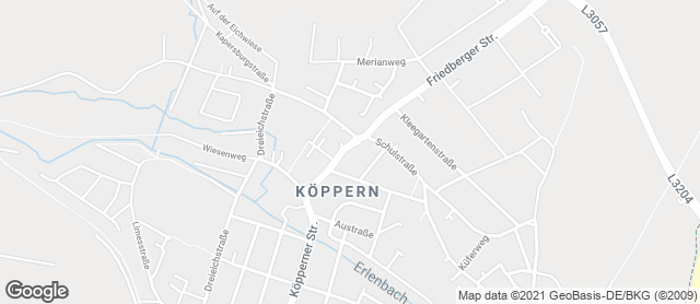 Karte mit Standort von Bäckerei Ulrich Kraus