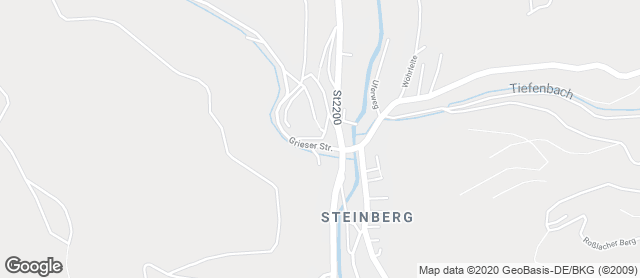 Karte mit Standort von Bäckerei Böhm GbR