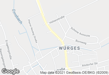 Karte mit Standort von Schäfer Dein Bäcker