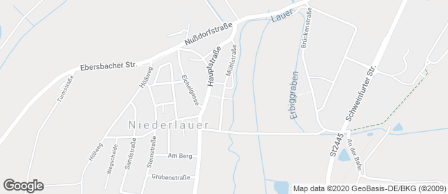 Karte mit Standort von Bäckerei Wolf