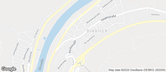 Karte mit Standort von Bäckerei Alsbach