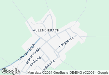 Karte mit Standort von Bäckerei Heck OHG