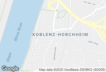 Karte mit Standort von Bäckerei Hoefer