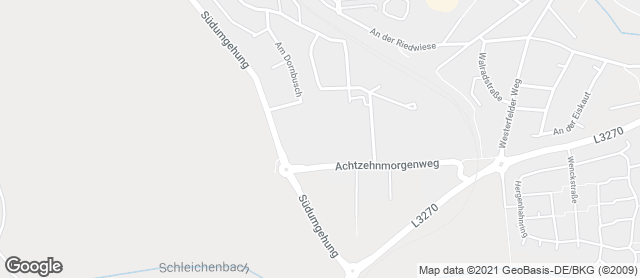 Karte mit Standort von Bäckerei Ulrich Schmidt  TOOM Baumarkt