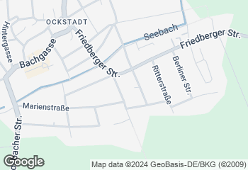 Karte mit Standort von Bäckerei Löber e.K. EDEKA Ockstadt