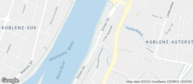 Karte mit Standort von Bäckerei Gassen